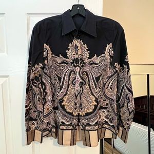 Womens Etro Dress Shirt. Womens size 42.